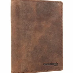 Greenland Nature Ausweisetuis<Montenegro Reisepassetui RFID Leder 12 cm braun
