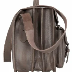 Online Greenland Nature Nature Aktentasche Leder 40 cm grey