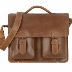 Greenland Nature Aktentaschen<Nature Aktentasche Leder 39 cm cognac