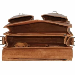 Greenland Nature Aktentaschen<Nature Aktentasche Leder 39 cm cognac