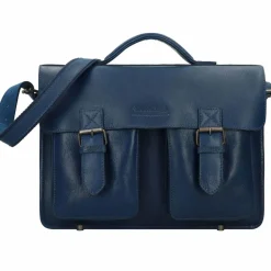 Greenland Nature Nature Aktentasche Leder 40 cm