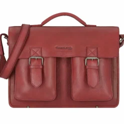 Greenland Nature Aktentaschen<Nature Aktentasche Leder 40 cm bordeaux