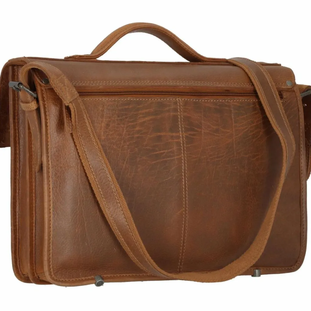 Greenland Nature Aktentaschen<Nature Aktentasche Leder 40 cm cognac