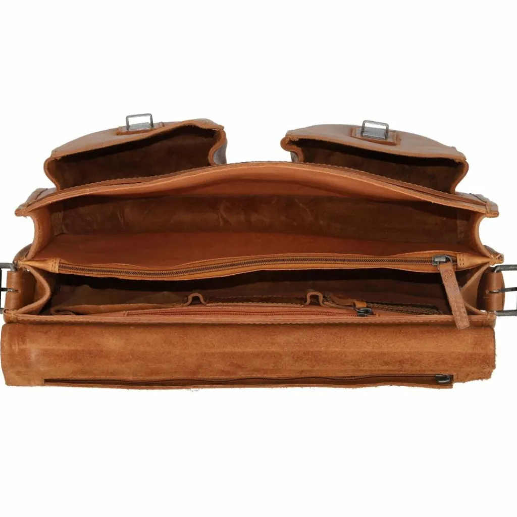 Greenland Nature Aktentaschen<Nature Aktentasche Leder 40 cm cognac