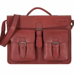 Greenland Nature Nature Aktentasche Leder 40 cm