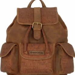Greenland Nature Lederrucksäcke|City Rucksäcke<Nature City Rucksack Leder 33 cm cork