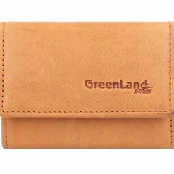 Greenland Nature Visitenkartenetuis<Nature Kreditkartenetui RFID Leder 10 cm braun