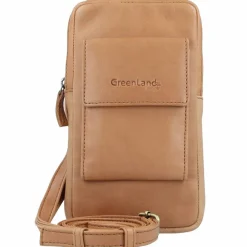 Outlet Greenland Nature Nature Soft Handytasche Leder 11 cm mandarine