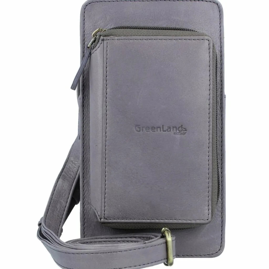 Greenland Nature Nature Soft Handytasche Geldbörse Leder 11 cm