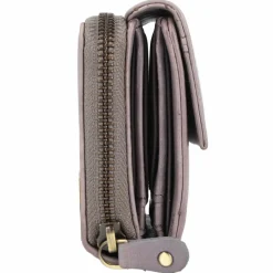 Clearance Greenland Nature Nature Soft Geldbörse RFID Leder 13 cm granit