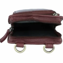 Greenland Nature Handytaschen<Nature Soft Handytasche Geldbörse Leder 11 cm bordeaux