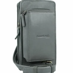 New Greenland Nature Nature Soft Handytasche Geldbörse Leder 11 cm aqua