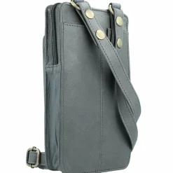 New Greenland Nature Nature Soft Handytasche Geldbörse Leder 11 cm aqua