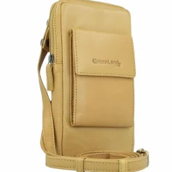 Best Greenland Nature Nature Soft Handytasche Leder 11 cm safran