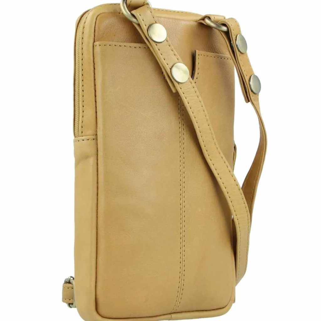 Best Greenland Nature Nature Soft Handytasche Leder 11 cm safran