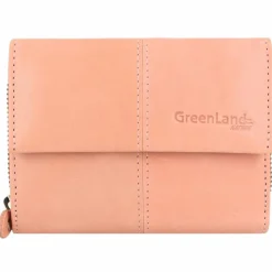 Greenland Nature Damengeldbörsen Querformat<Nature Soft Geldbörse RFID Leder 13 cm flamingo