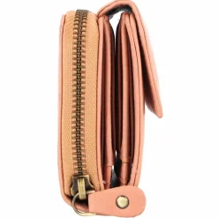 Greenland Nature Damengeldbörsen Querformat<Nature Soft Geldbörse RFID Leder 13 cm flamingo