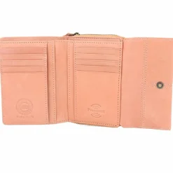 Greenland Nature Damengeldbörsen Querformat<Nature Soft Geldbörse RFID Leder 13 cm flamingo