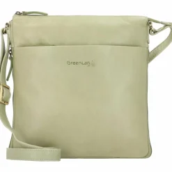 Greenland Nature Umhängetaschen<Nature Umhängetasche Leder 28 cm pistazie