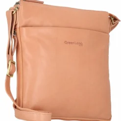 Best Greenland Nature Nature Umhängetasche Leder 28 cm flamingo