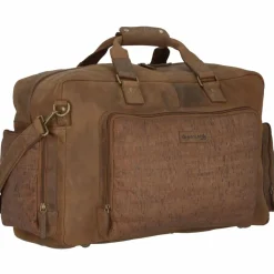 Greenland Nature Weekender|Reisetaschen Ohne Rollen<Nature Weekender Reisetasche Leder 50 cm Laptopfach cork