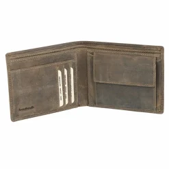 Herren Greenland Nature Rubin Geldbörse Leder 10,5 cm