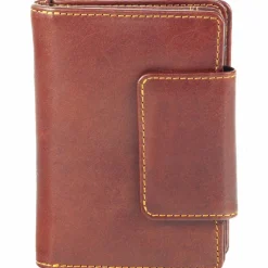 Greenland Nature Damengeldbörsen Hochformat<Rubin Geldbörse Leder 10 cm Handyfach braun