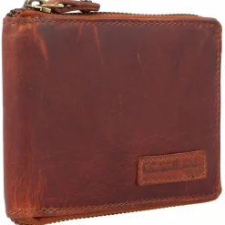 Greenland Nature Herrengeldbörsen Querformat<Soft & Safe Geldbörse RFID Leder 12 cm braun