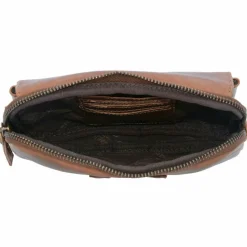 Greenland Nature Gürteltaschen<Soft & Safe Gürteltasche RFID Leder 18 cm braun