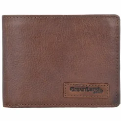Herren Greenland Nature Soft & Safe Geldbörse RFID Leder 12 cm