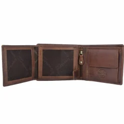 Herren Greenland Nature Soft & Safe Geldbörse RFID Leder 12 cm