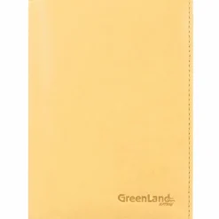 Discount Greenland Nature Soft Colour Reisepassetui RFID Leder 12 cm safran