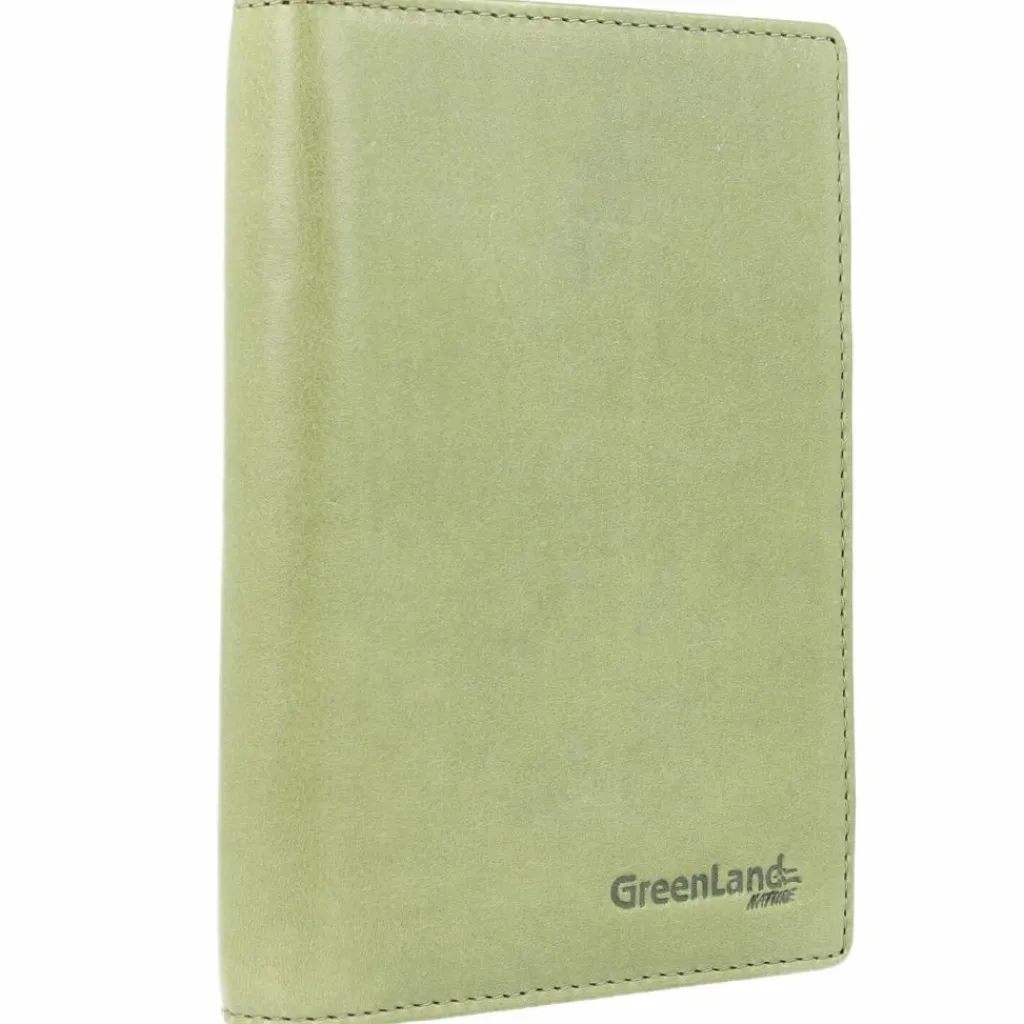 Greenland Nature Ausweisetuis<Soft Colour Reisepassetui RFID Leder 12 cm pistazie