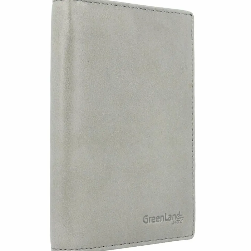 Greenland Nature Ausweisetuis<Soft Colour Reisepassetui RFID Leder 12 cm aqua