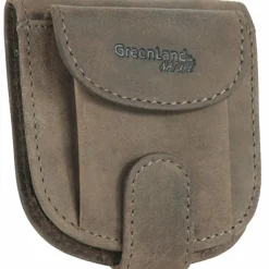 Discount Greenland Nature Geldbörse Leder 8 cm stone