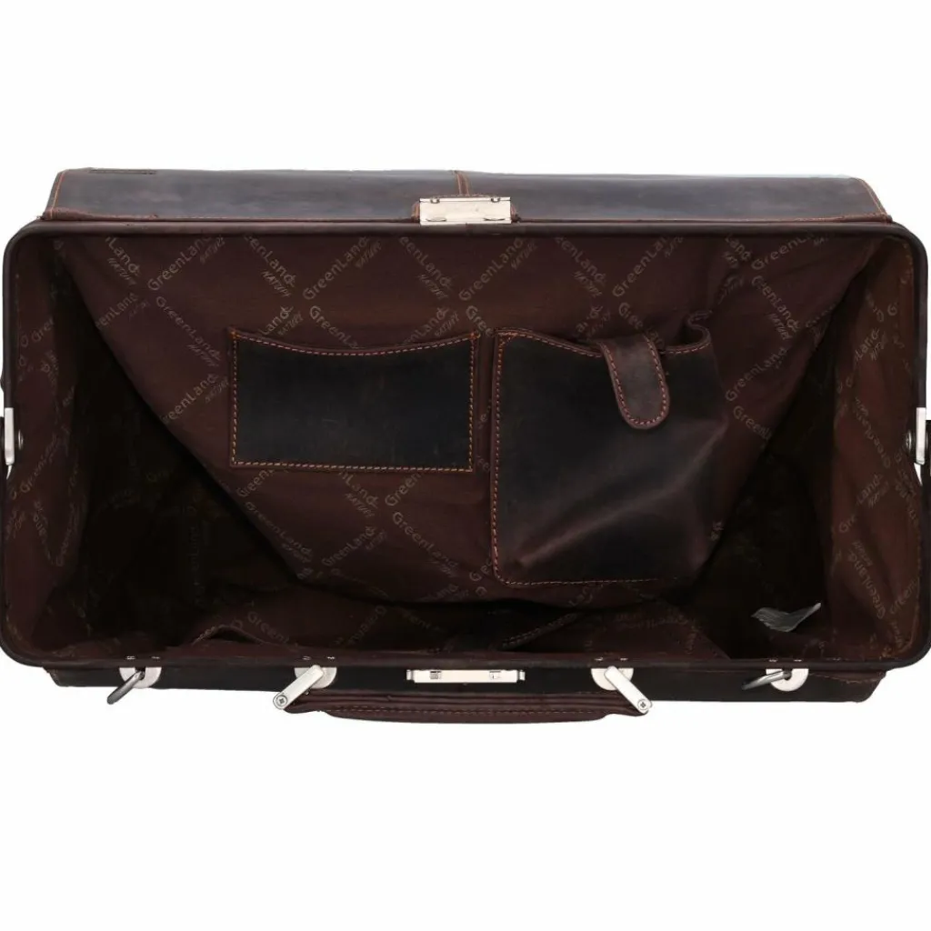 Greenland Nature Doktorkoffer<Westcoast Doktorkoffer Leder 40 cm dunkelbraun