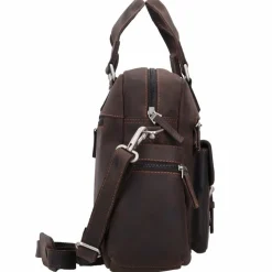 Greenland Nature Aktentaschen<Westcoast Aktentasche Leder 43 cm dunkelbraun