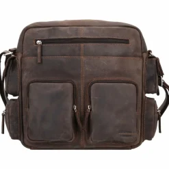 Online Greenland Nature Westcoast Umhängetasche Leder 29 cm Sattel