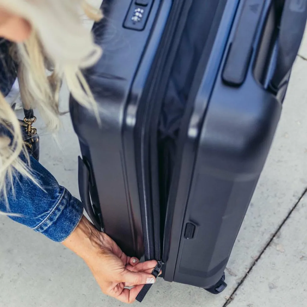 Gregory Quadro Pro 4 Rollen Kabinentrolley 55 cm mit Dehnfalte