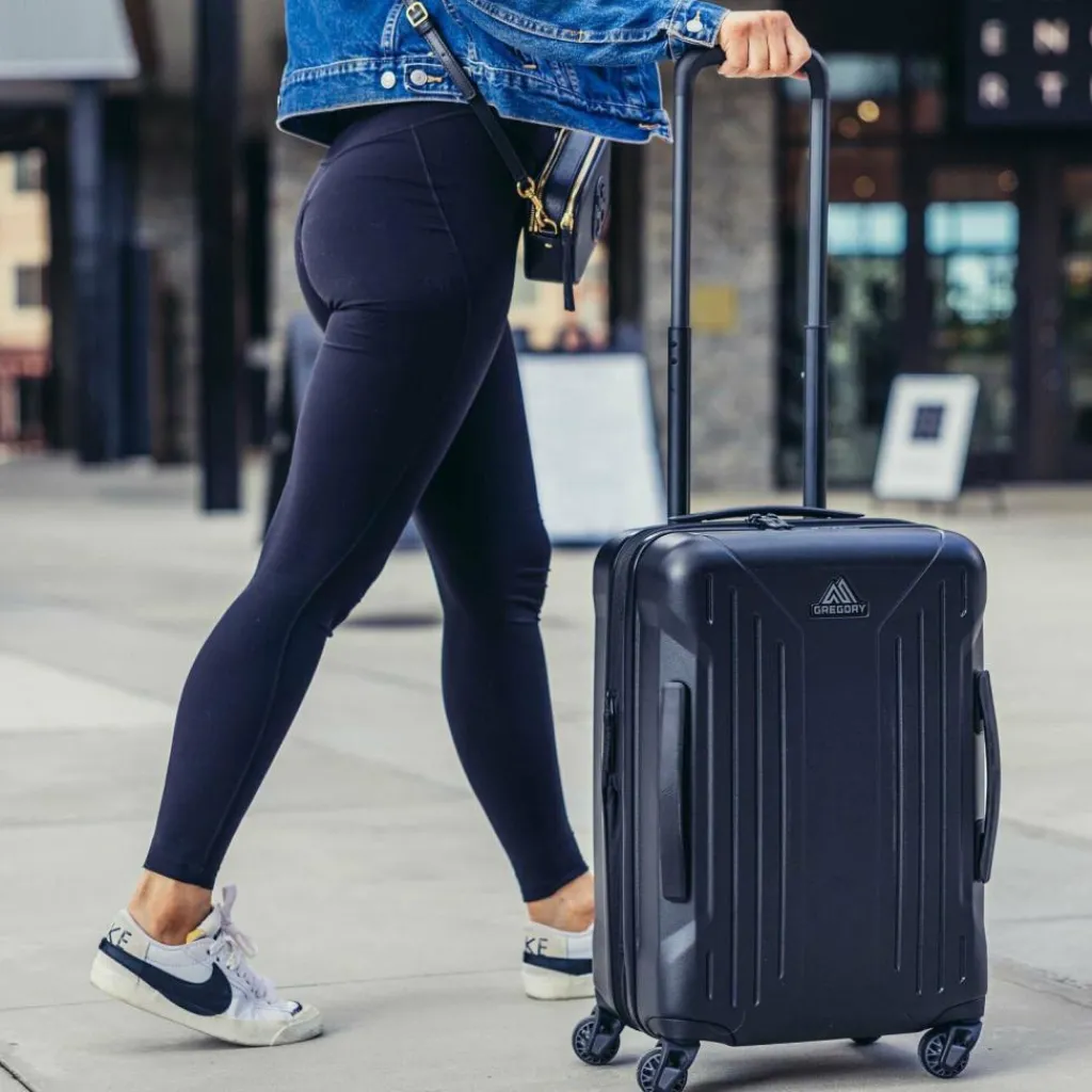 Gregory Quadro Pro 4 Rollen Kabinentrolley 55 cm mit Dehnfalte