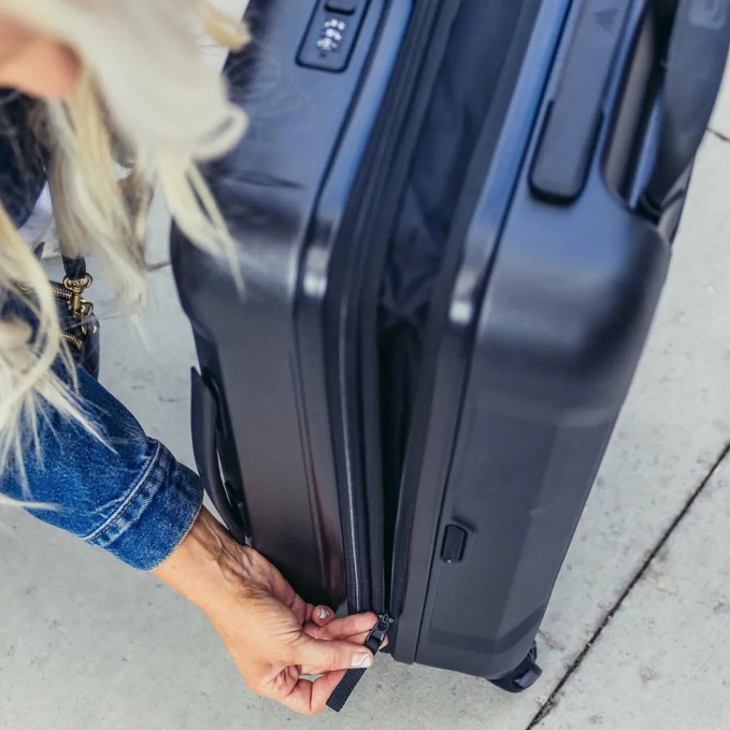 Gregory Quadro Pro 4 Rollen Kabinentrolley 55 cm mit Dehnfalte