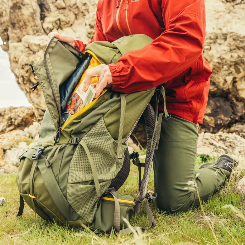 Discount Gregory Stout 35 Trekkingrucksack 69 cm compass blue