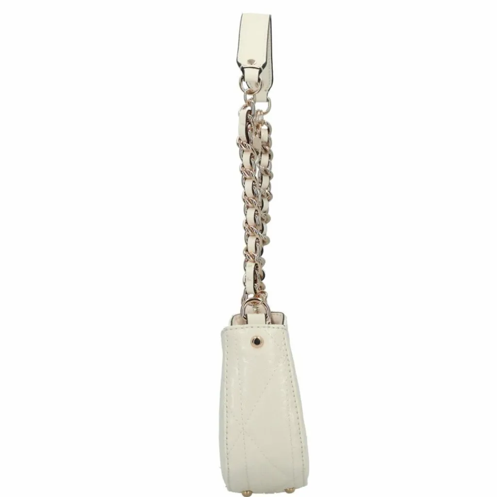 Clearance Guess Aldina Schultertasche 24 cm off white