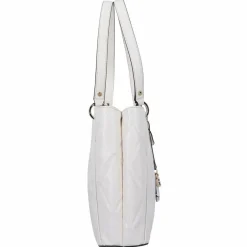 Clearance Guess Aldina Shopper Tasche 34 cm off white