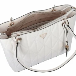 Clearance Guess Aldina Shopper Tasche 34 cm off white