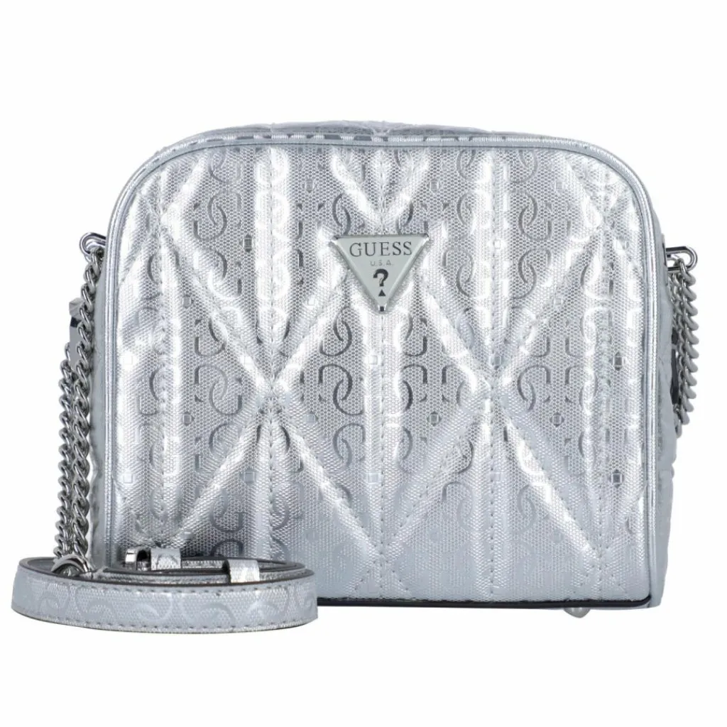 Sale Guess Aldina Umhängetasche 19 cm silver