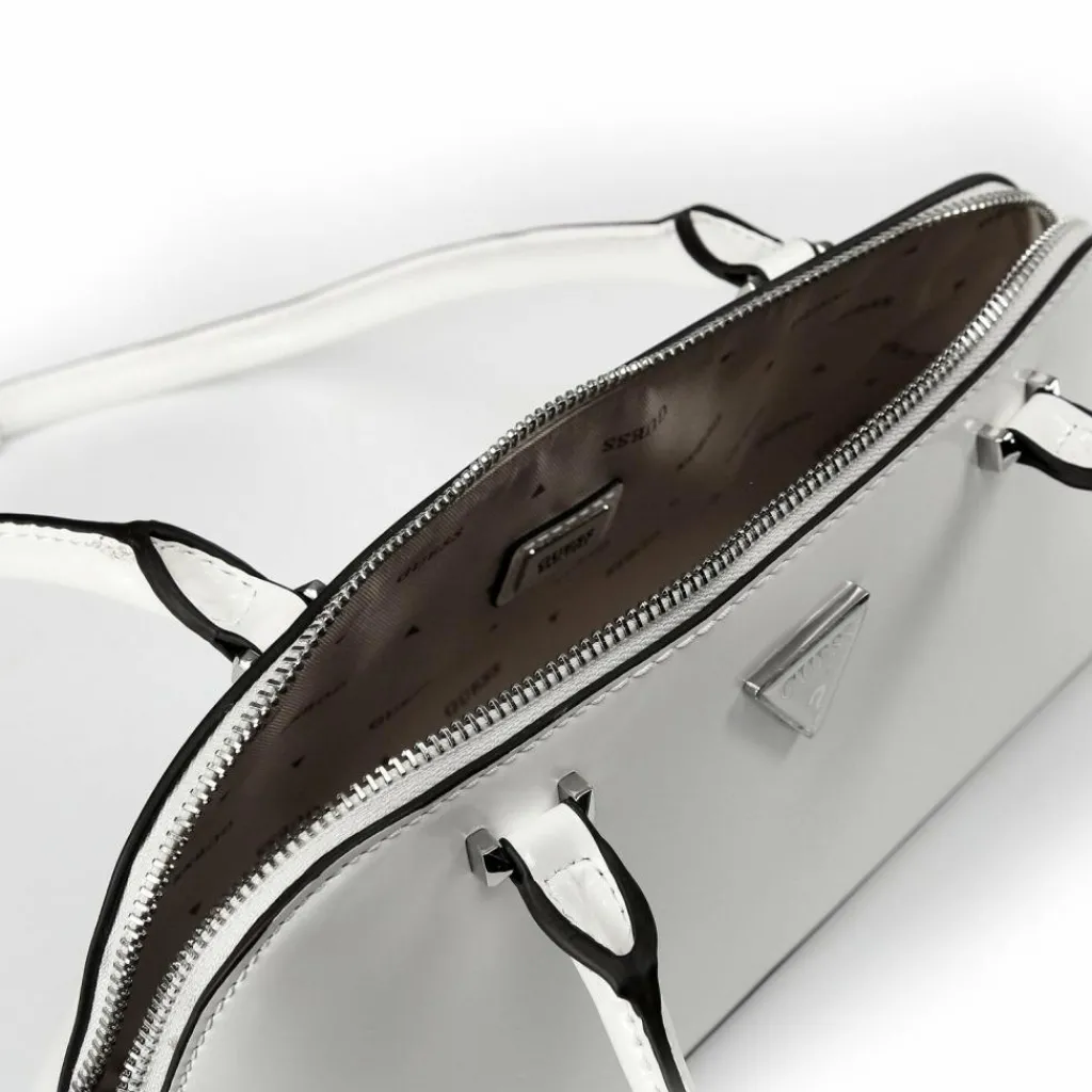 Sale Guess Arnela Schultertasche 30 cm white