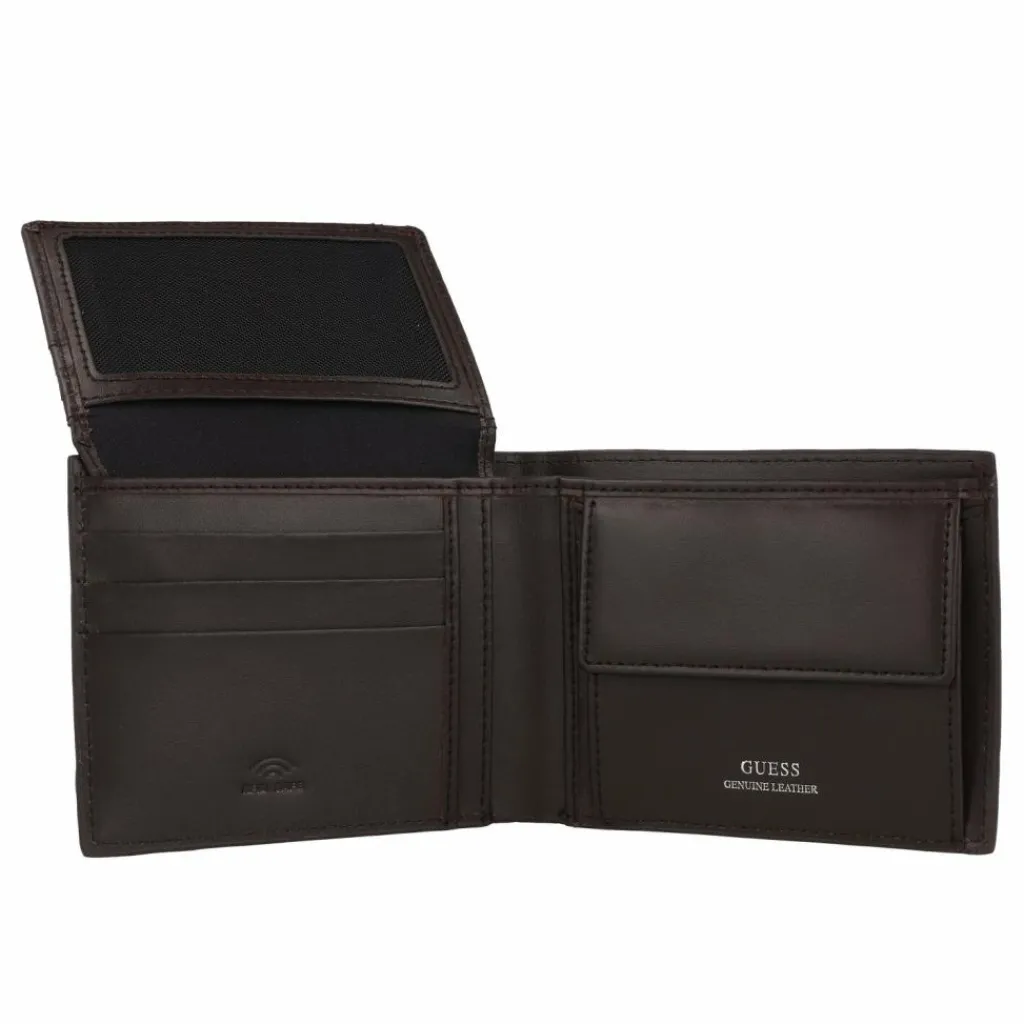 Best Guess Barcellona Geldbörse RFID Schutz Leder 12 cm dark oak