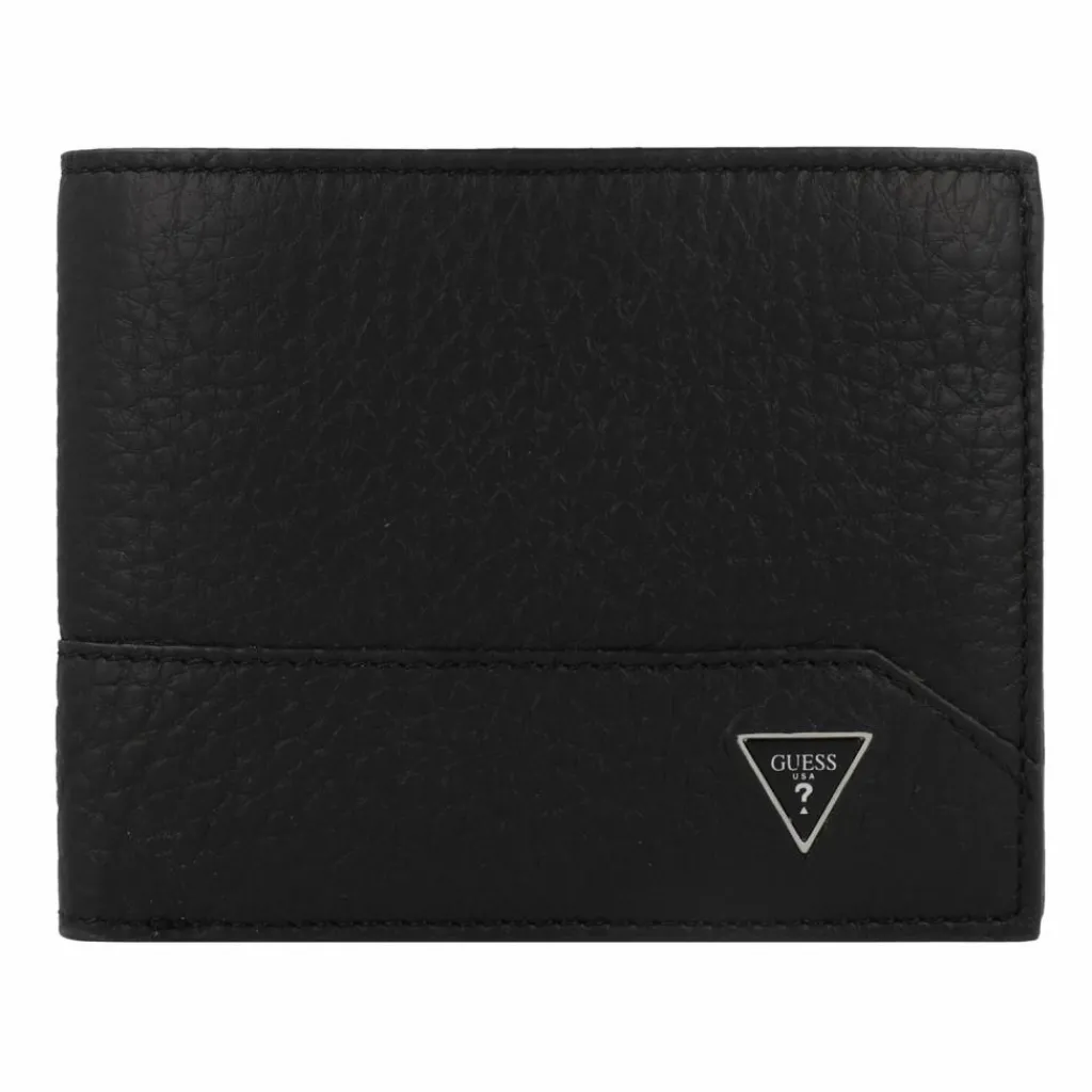 Herren Guess Barcellona Geldbörse RFID Schutz Leder 12 cm