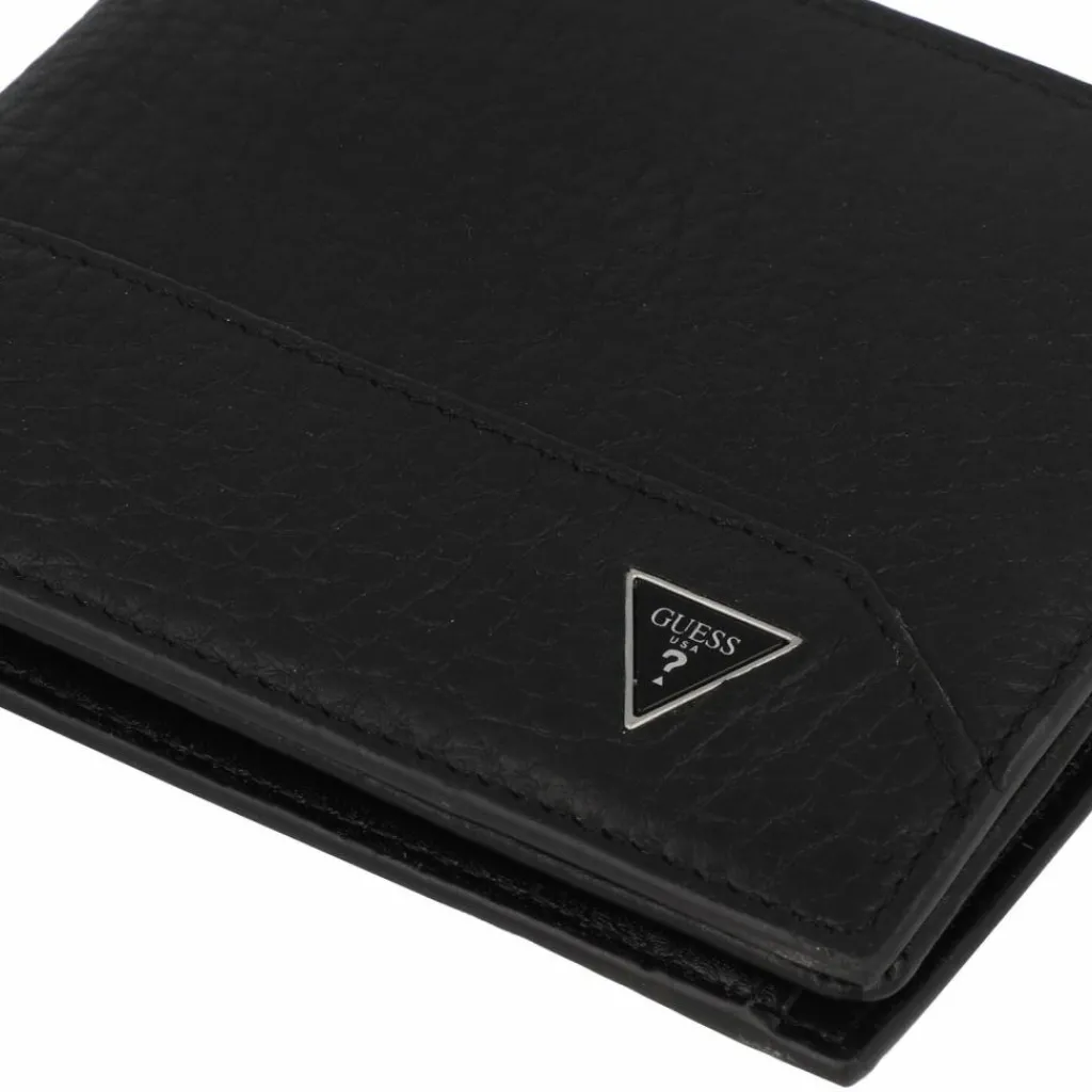 Herren Guess Barcellona Geldbörse RFID Schutz Leder 12 cm